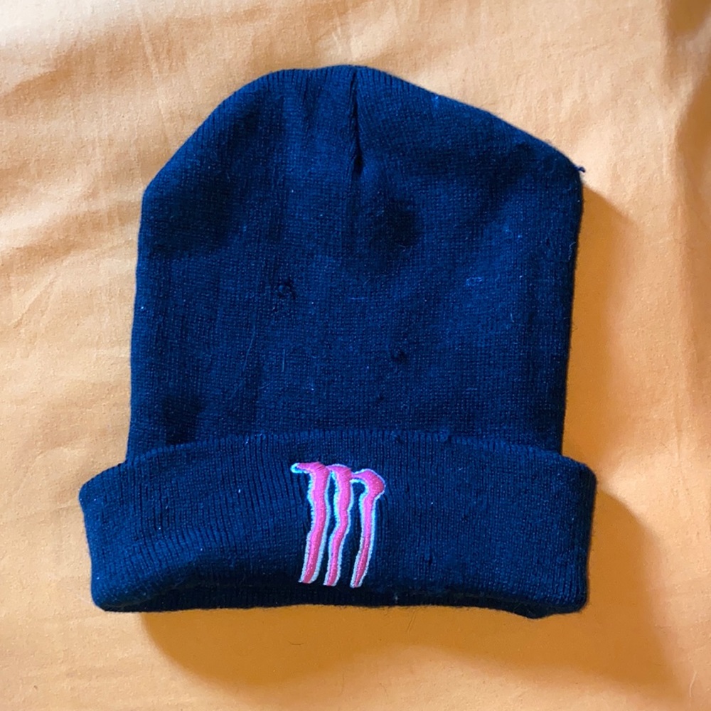 Monster Drink beanie